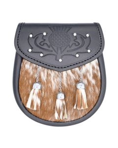 Saddlery Leather Semi Dress Sporran