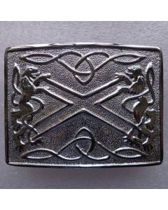 Saltire Kilt Belt Buckle