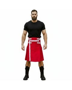 Santa Claus Utility Christmas kilt for men
