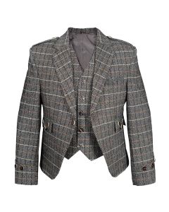 Scottish Argyle Tweed Jacket and Vest