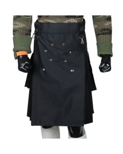 Scottish Black Utility Kilt