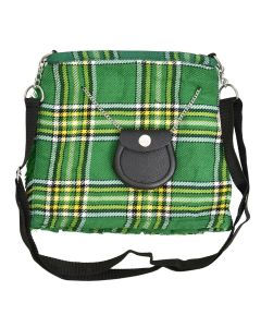 Scottish Irish National Tartan Ladies Shoulder Bag Front