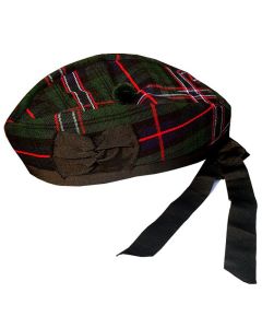 Scottish National Tartan Glengarry Hat