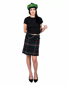 Scottish National Tartan Skirt Front