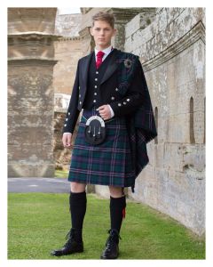 Scottish National Tartan Utility Kilt Outfit
