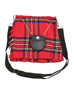 Scottish Royal Stewart Tartan Ladies Hand Bag Front