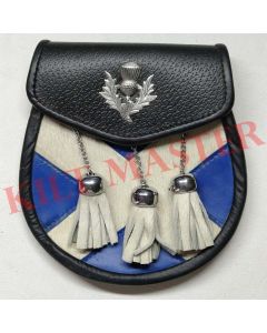 Scottish Sporran Blue Front