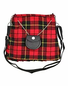 Scottish Wallace Tartan Ladies Shoulder Bag Front