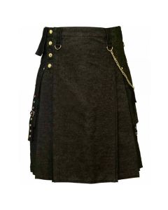 Tactical Denim Kilt