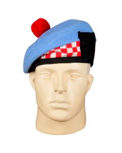 Traditional Balmoral Hat for Bagpipers