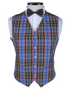US Air Force Tartan Vest Front