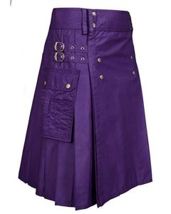 Utility Kilt Purple