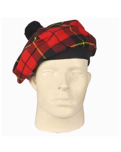 Wallace Modern Tartan Tammy Hat Front