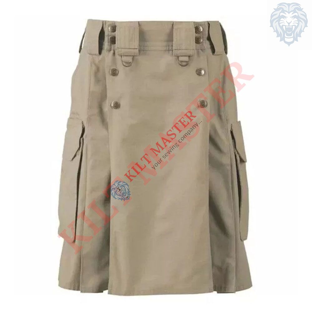 Khaki Tactical Duty Kilt