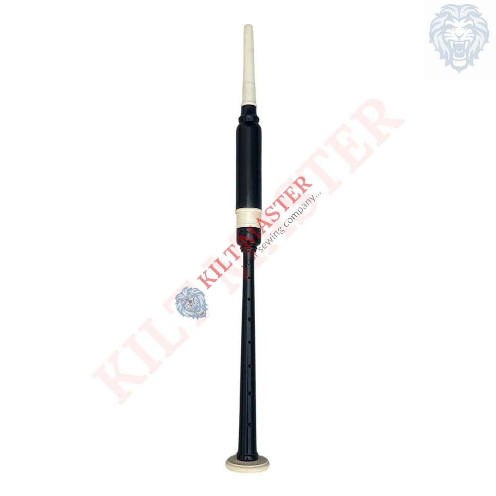 Practice Chanter for Bagpipers in Black Finish