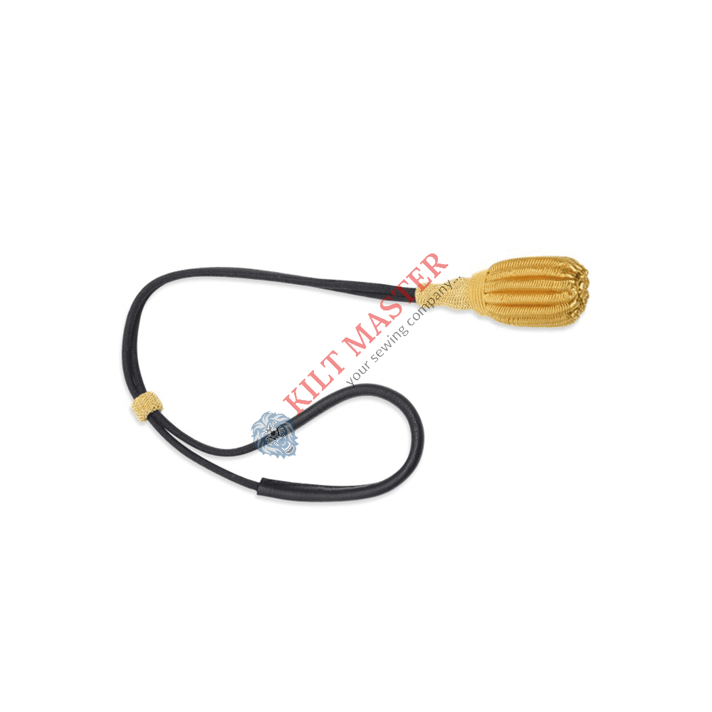 Sword knot golden and black
