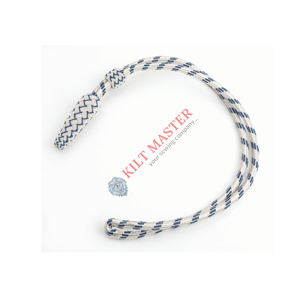 Sword knot silver-blue