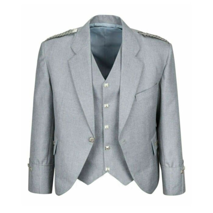 Argyle Jacket Grey