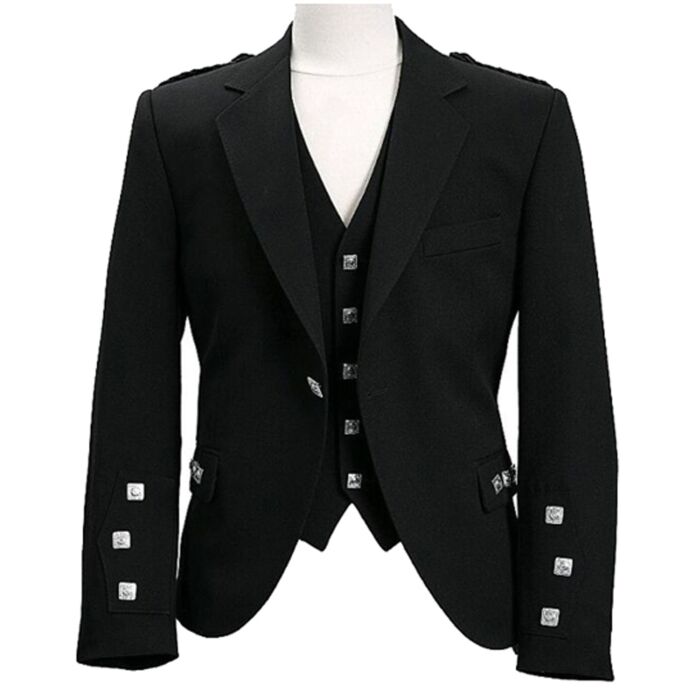 Argyle Kilt Jacket with Vest