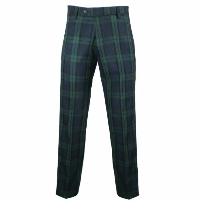 Black Watch Tartan Trouser - Authentic Scottish Style for a Modern Look