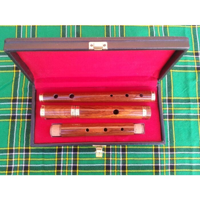 Irish Professional 4 Piece Rrosewood Flute