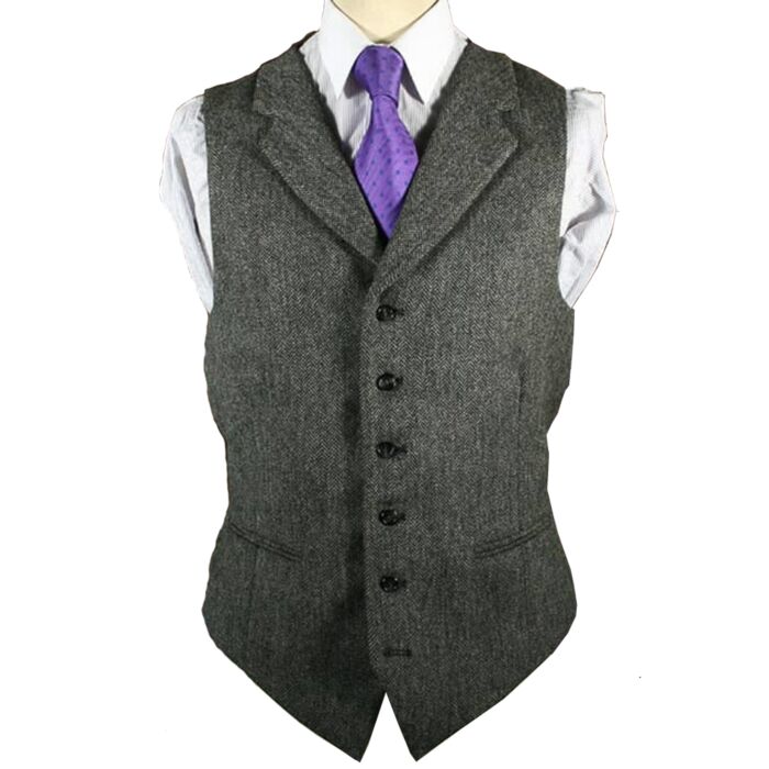 Kilt Tweed Wool Vest