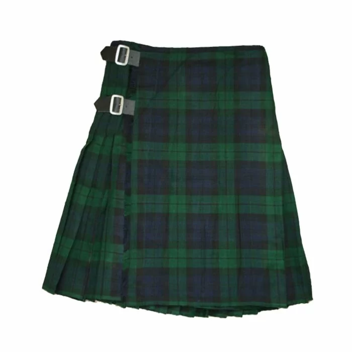 Men's Scottish Kilt Traditional Black Watch Kilts Tartan Highland Wear All  Sizes