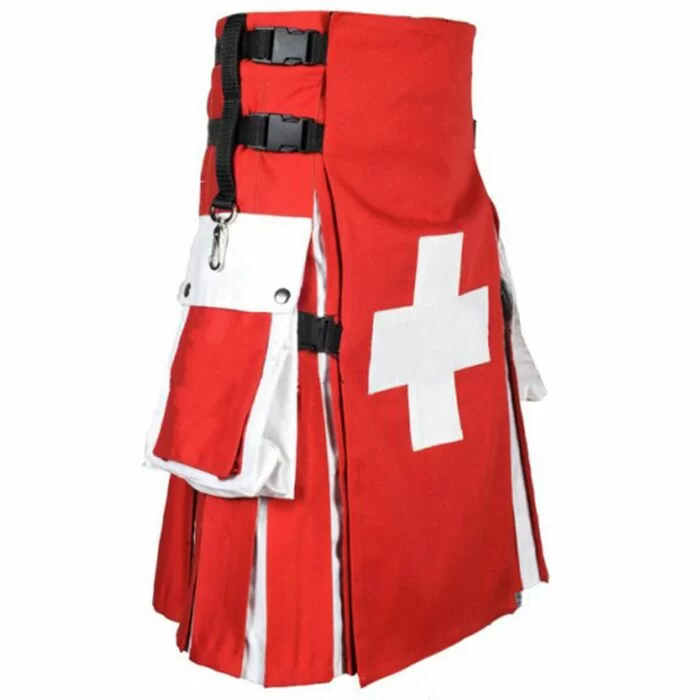 Swiss Flag Kilt