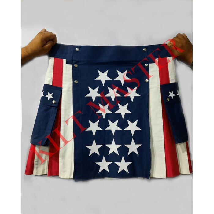 Women American Flag Kilt