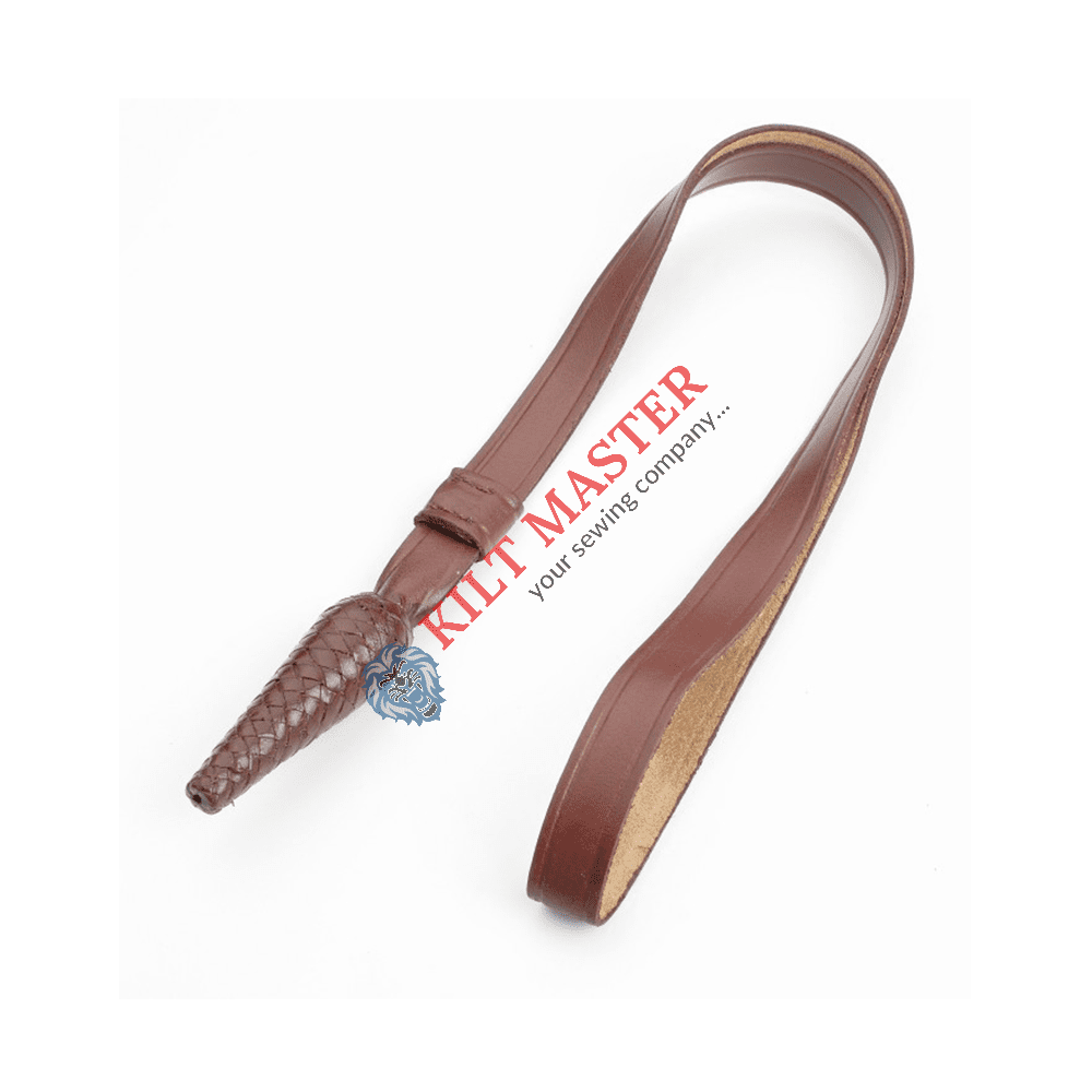 Brown Leather Sword Knot