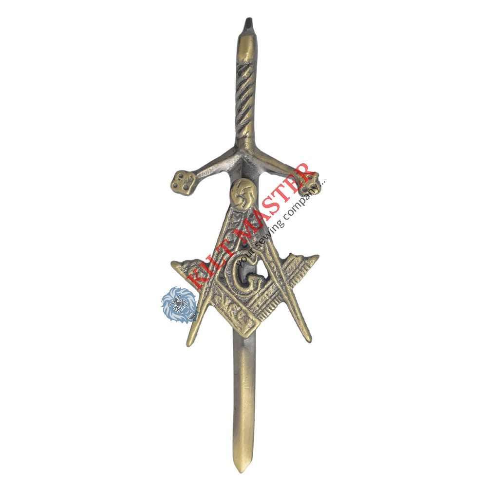 Masonic Kilt Pin Antique