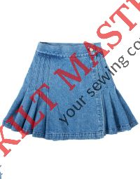 Blue Denim Skirt