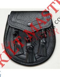 Embossed Leather Sporran
