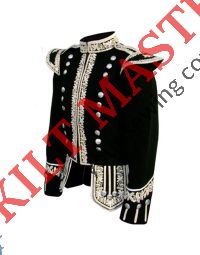 Silver Hand Embroidered Doublet Jacket