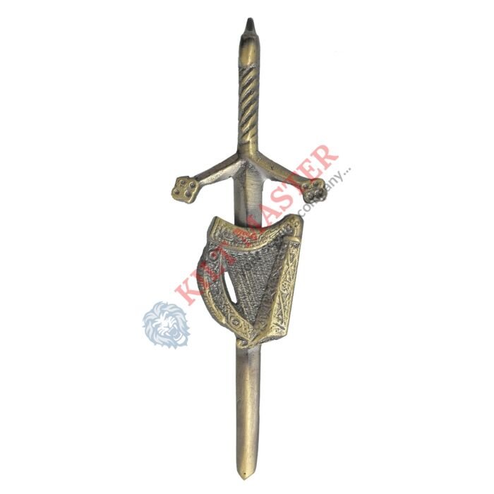 Irish Harp Kilt Pin Antique