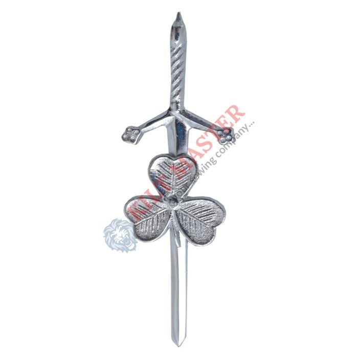 Shamrock Kilt Pin