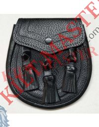 Embossed Leather Sporran
