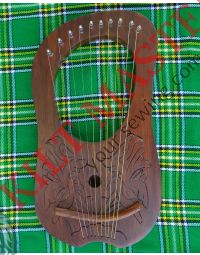 Rosewood Lyre Harp