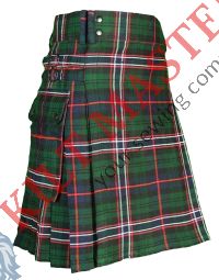 Scottish National Tartan Utility Kilt - Authentic Highland Style