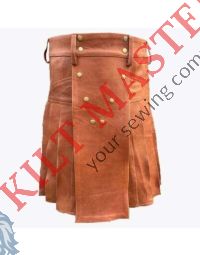 Scottish  Leather Kilt